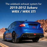 Catback Exhaust & Axle Back for 2015-2021 Subaru WRX / WRX STI | 4" Quad Muffler Tips | N1 Style Burnt Tip