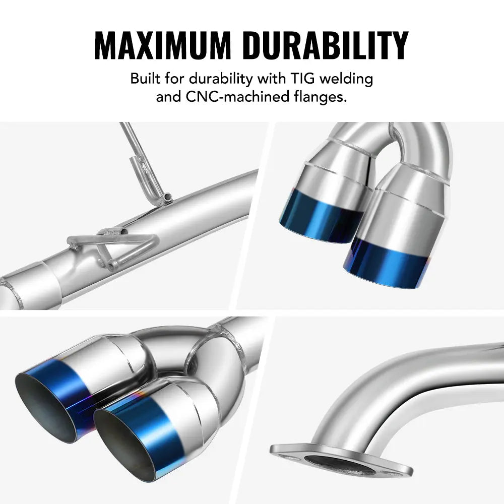 Axle Back Exhaust for 2015-2021 Subaru WRX / WRX STI