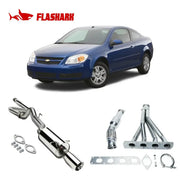 Exhaust Header for 2004-2007 Chevy Cobalt SS / Saturn Ion-2 Red Line 2.0L Flashark