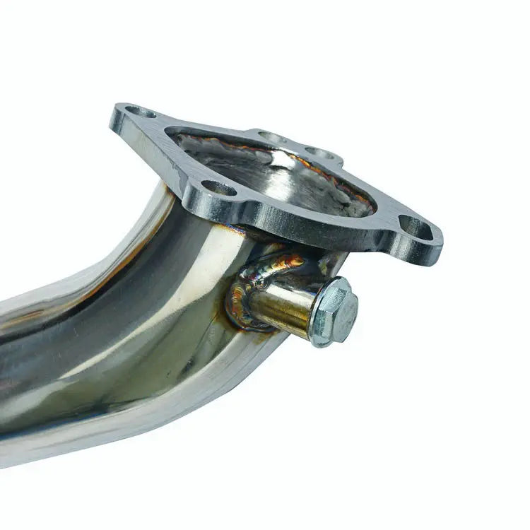 Catless Downpipe Exhaust for 1997-2005 K04/RS6 Fits Audi S4 B5 A6/Allroad C5 2.7T Bi Turbo 3-2.5 Inches Flashark