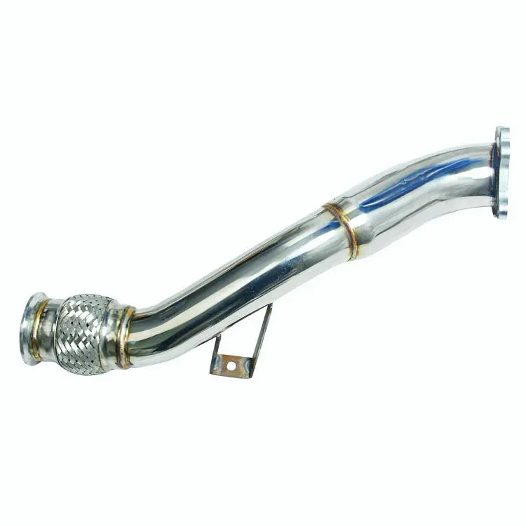 Catless Downpipe Exhaust for 1997-2005 K04/RS6 Fits Audi S4 B5 A6/Allroad C5 2.7T Bi Turbo 3-2.5 Inches Flashark