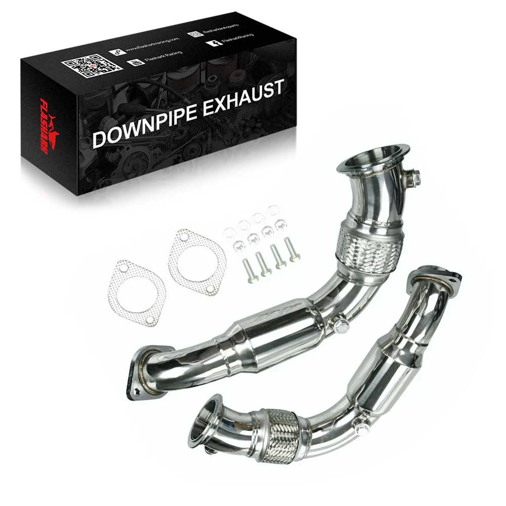 Catless Downpipe Exhaust for 2008-2014 BMW N63 X6/X5 550I 650I 750I B7 4.4L V8 Twin Turbo