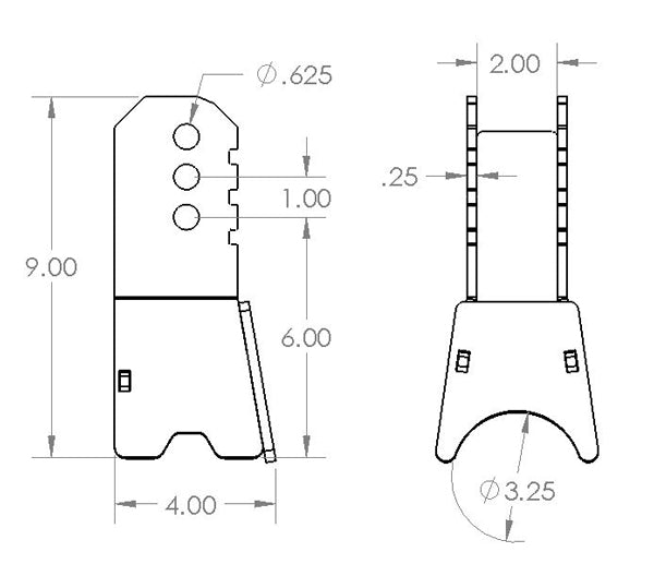 Universal Axle Bracket Kit