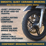 Yamaha Zuma 125 2016-2026 Ceramic Brake Pad Set Traild