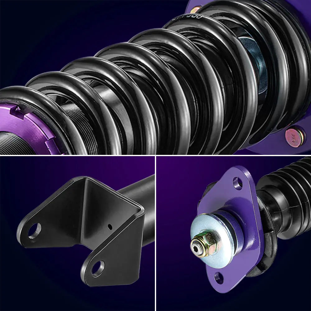 For 2011-2022 Dodge Charger / Challenger RWD Coilover Shock Absorbers Struts 4PCS Flashark