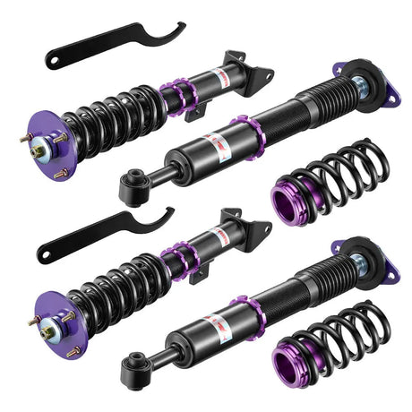For 2011-2022 Dodge Charger / Challenger RWD Coilover Shock Absorbers Struts 4PCS Flashark