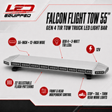 Falcon Flight Emergency LED Tow Truck  Light Bar 55 in - Stop & Turn LED Equipped