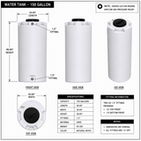 150 Gallon Detail Tank S&B 150 Gallon Detail Tank 150 Gallon Detail Tank 150 Gallon Detail Tank 150 Gallon Detail Tank