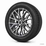 Empire 14x7 Diablo DGRY Wheel & X Comp H/T Tire Package