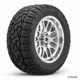 Empire 15" Crown C4 Chrome Wheel & X Comp X/T Tire Package