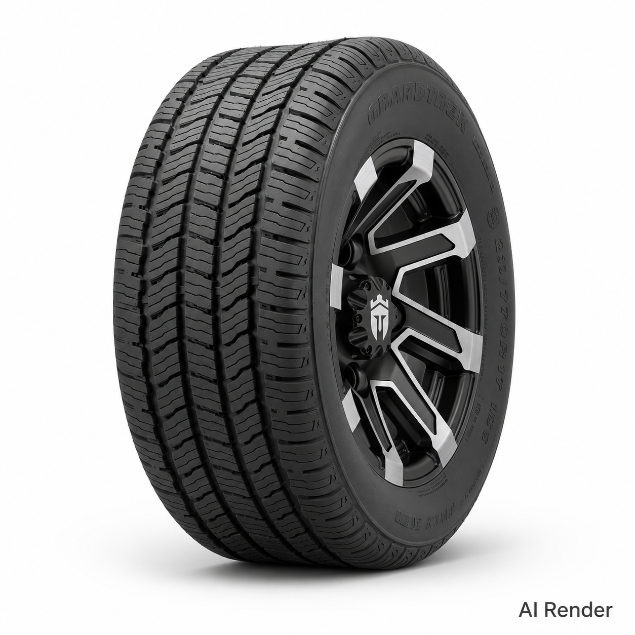 Empire 10" Blade B10 Wheel with Gladiator Golf A/P Tire Package
