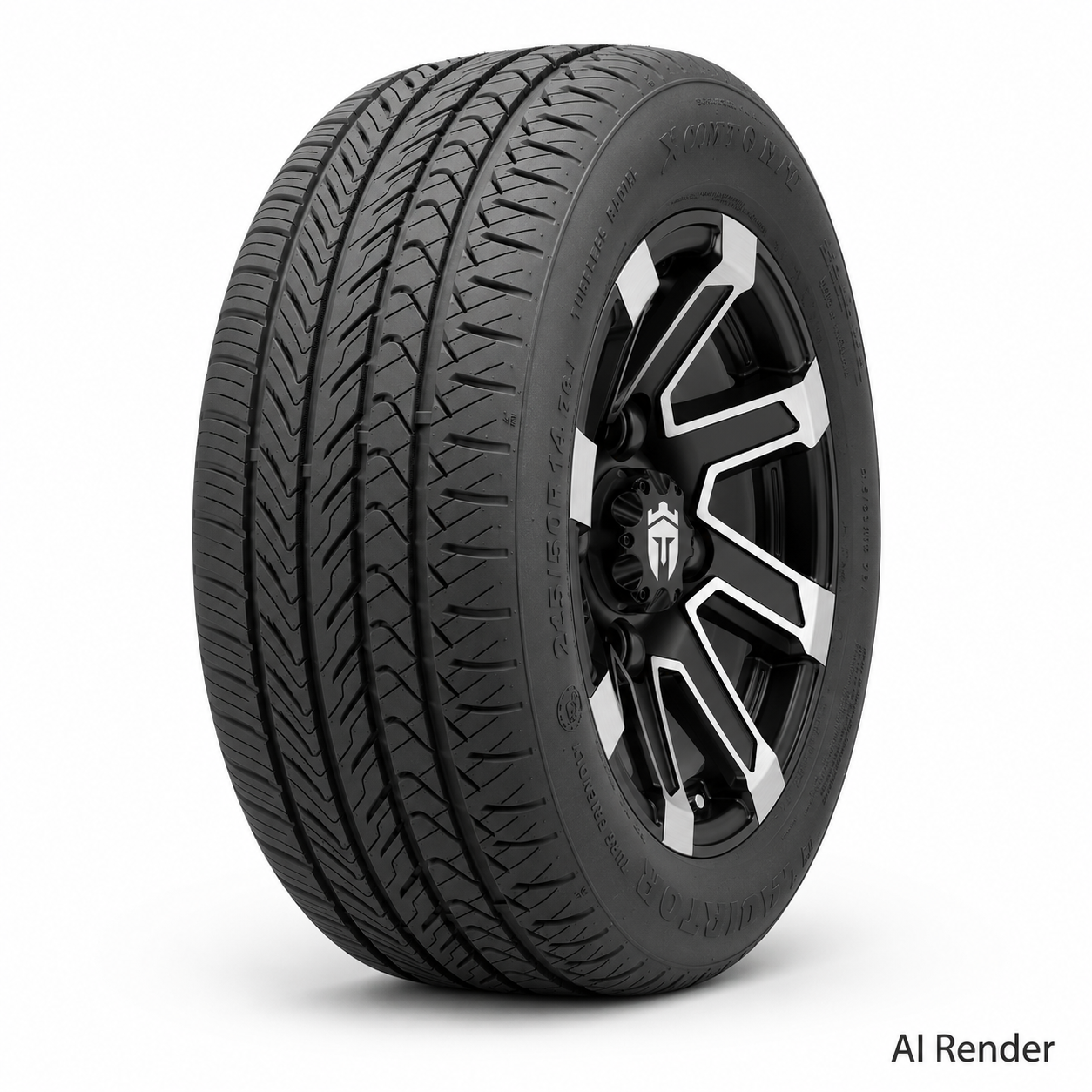 Empire® 12" Blade B12 Wheel with X Comp Golf H/T Tire Package