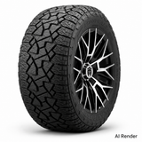 Empire® 14" Diablo D3B Wheel with X Comp Golf A/T Tire Package