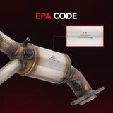 Exhaust Manifold Catalytic Converter For 2004-2012 Chevy Colorado, GMC Canyon, Hummer H3, Isuzu i-350/i-370 L5 3.5L 3.7L