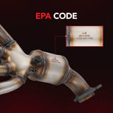 Exhaust Manifold Catalytic Converter For 2004-2012 Chevy Colorado, GMC Canyon, Hummer H3, Isuzu i-350/i-370 L5 3.5L 3.7L