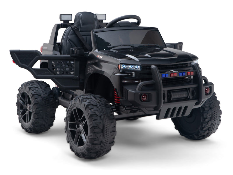 Chevy Silverado Monster Pickup Truck Ride On Toy Truck For Children W/Magic Cars® Wireless Parental Control