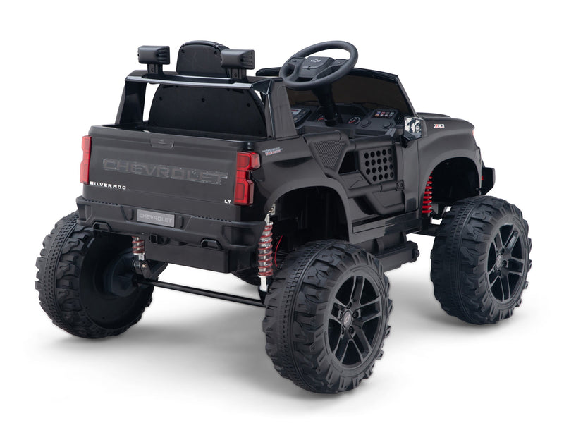 Chevy Silverado Monster Pickup Truck Ride On Toy Truck For Children W/Magic Cars® Wireless Parental Control