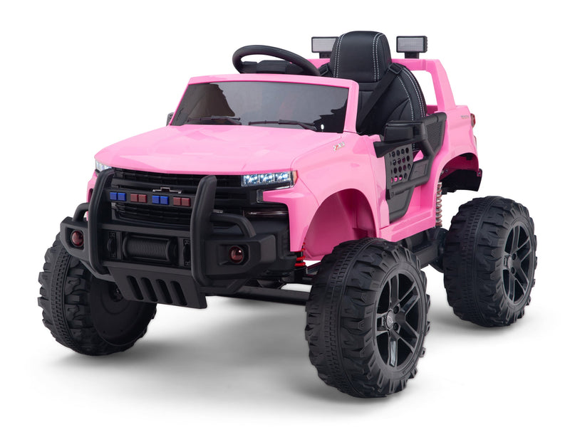Chevy Silverado Monster Pickup Truck Ride On Toy Truck For Children W/Magic Cars® Wireless Parental Control