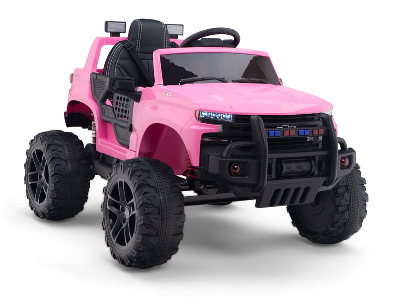 Chevy Silverado Monster Pickup Truck Ride On Toy Truck For Children W/Magic Cars® Wireless Parental Control
