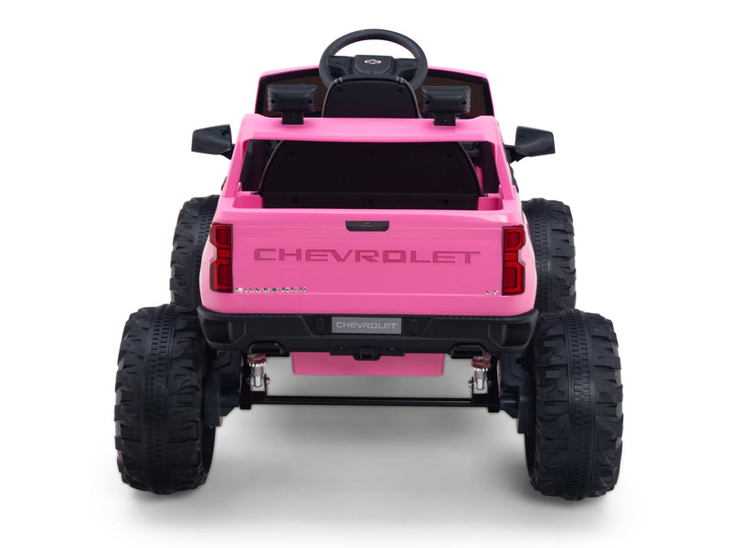 Chevy Silverado Monster Pickup Truck Ride On Toy Truck For Children W/Magic Cars® Wireless Parental Control