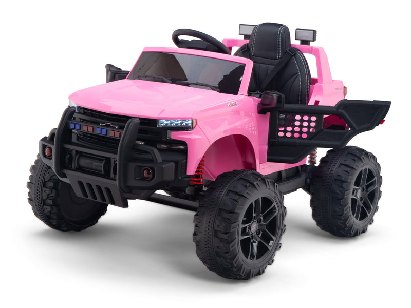 Chevy Silverado Monster Pickup Truck Ride On Toy Truck For Children W/Magic Cars® Wireless Parental Control