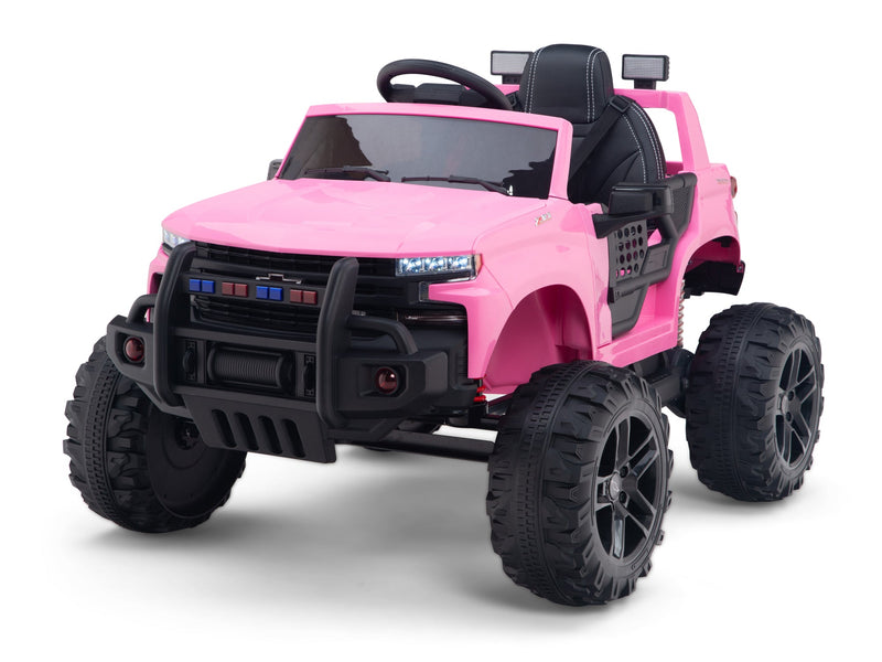 Chevy Silverado Monster Pickup Truck Ride On Toy Truck For Children W/Magic Cars® Wireless Parental Control