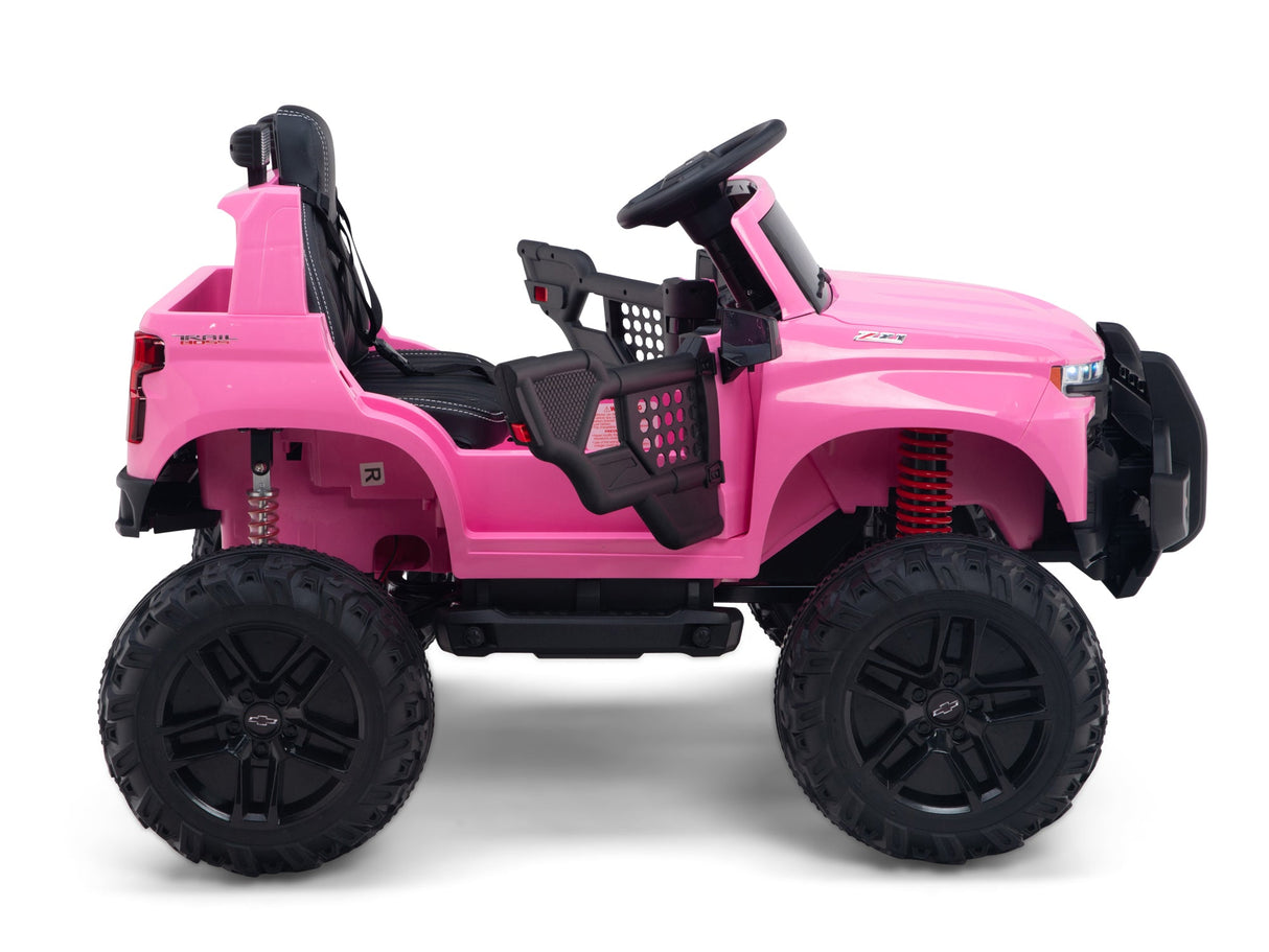 Chevy Silverado Monster Pickup Truck Ride On Toy Truck For Children W/Magic Cars® Wireless Parental Control