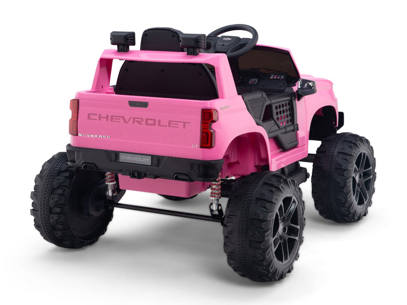 Chevy Silverado Monster Pickup Truck Ride On Toy Truck For Children W/Magic Cars® Wireless Parental Control