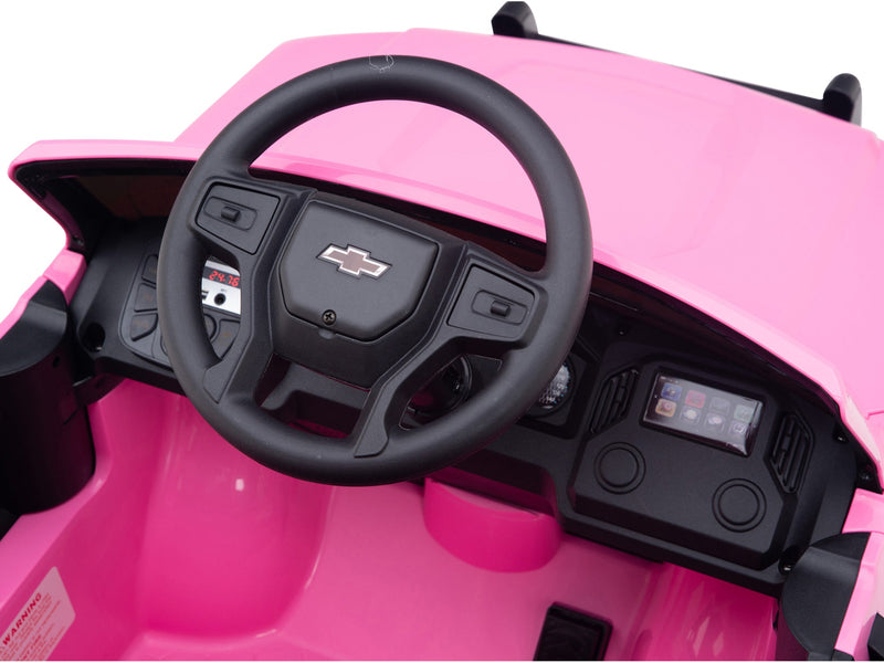 Chevy Silverado Monster Pickup Truck Ride On Toy Truck For Children W/Magic Cars® Wireless Parental Control