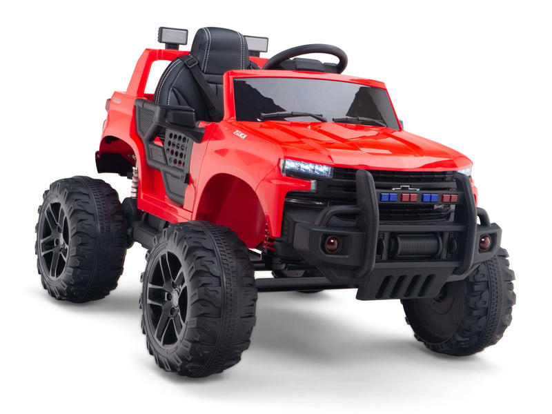 Chevy Silverado Monster Pickup Truck Ride On Toy Truck For Children W/Magic Cars® Wireless Parental Control