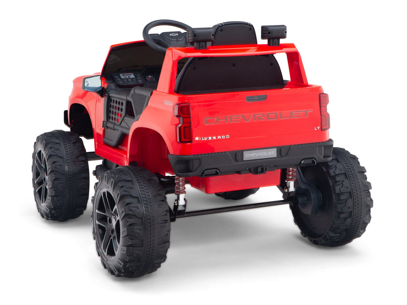 Chevy Silverado Monster Pickup Truck Ride On Toy Truck For Children W/Magic Cars® Wireless Parental Control