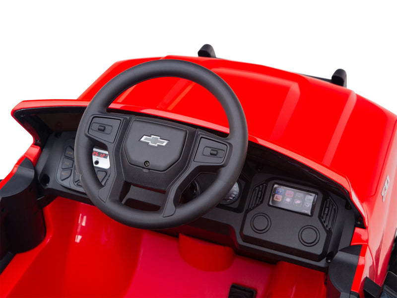 Chevy Silverado Monster Pickup Truck Ride On Toy Truck For Children W/Magic Cars® Wireless Parental Control