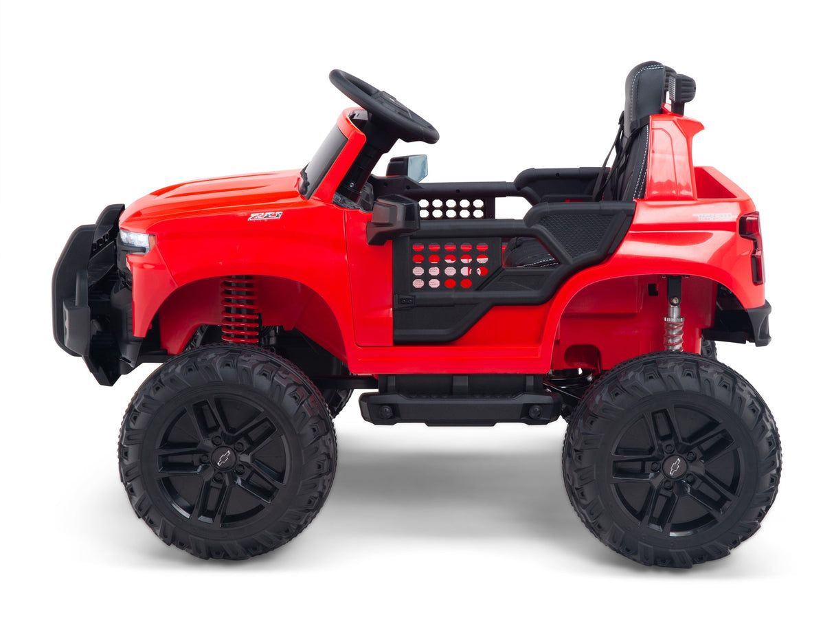 Chevy Silverado Monster Pickup Truck Ride On Toy Truck For Children W/Magic Cars® Wireless Parental Control