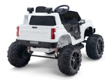 Chevy Silverado Monster Pickup Truck Ride On Toy Truck For Children W/Magic Cars® Wireless Parental Control