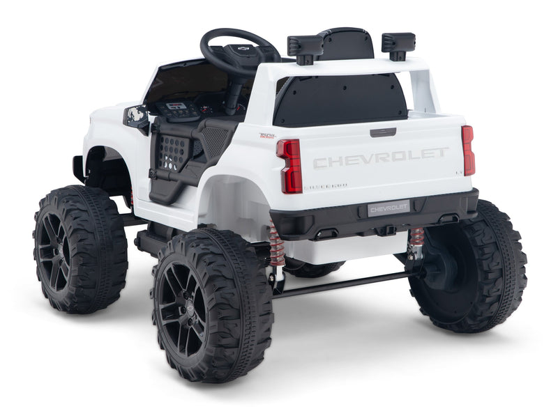 Chevy Silverado Monster Pickup Truck Ride On Toy Truck For Children W/Magic Cars® Wireless Parental Control