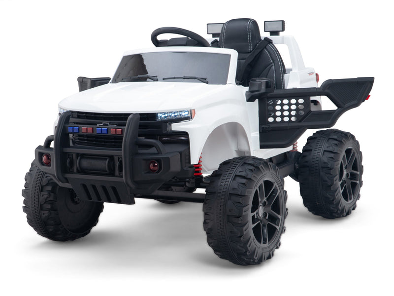 Chevy Silverado Monster Pickup Truck Ride On Toy Truck For Children W/Magic Cars® Wireless Parental Control