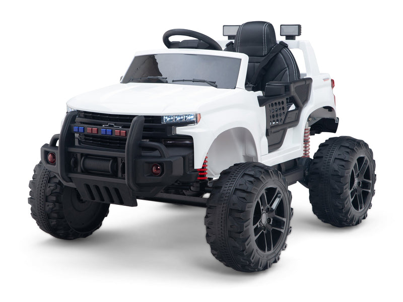 Chevy Silverado Monster Pickup Truck Ride On Toy Truck For Children W/Magic Cars® Wireless Parental Control