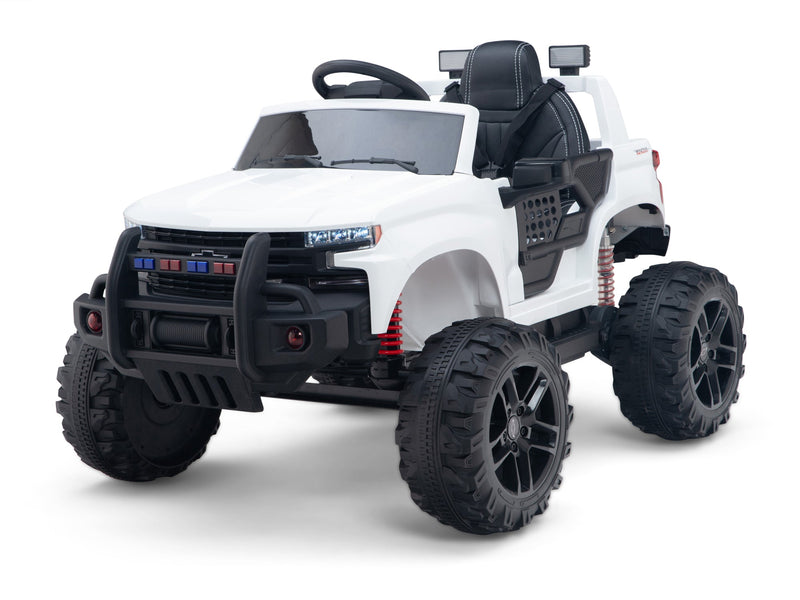 Chevy Silverado Monster Pickup Truck Ride On Toy Truck For Children W/Magic Cars® Wireless Parental Control