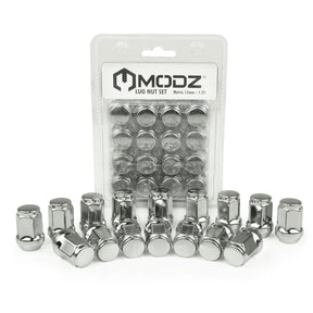 MODZ Chrome Golf Cart Lug Nuts Pack of 16
