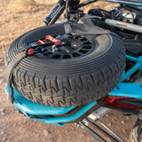 B2G Can Am X3 Rear Storage and Tire Rack Chupacabra Offroad