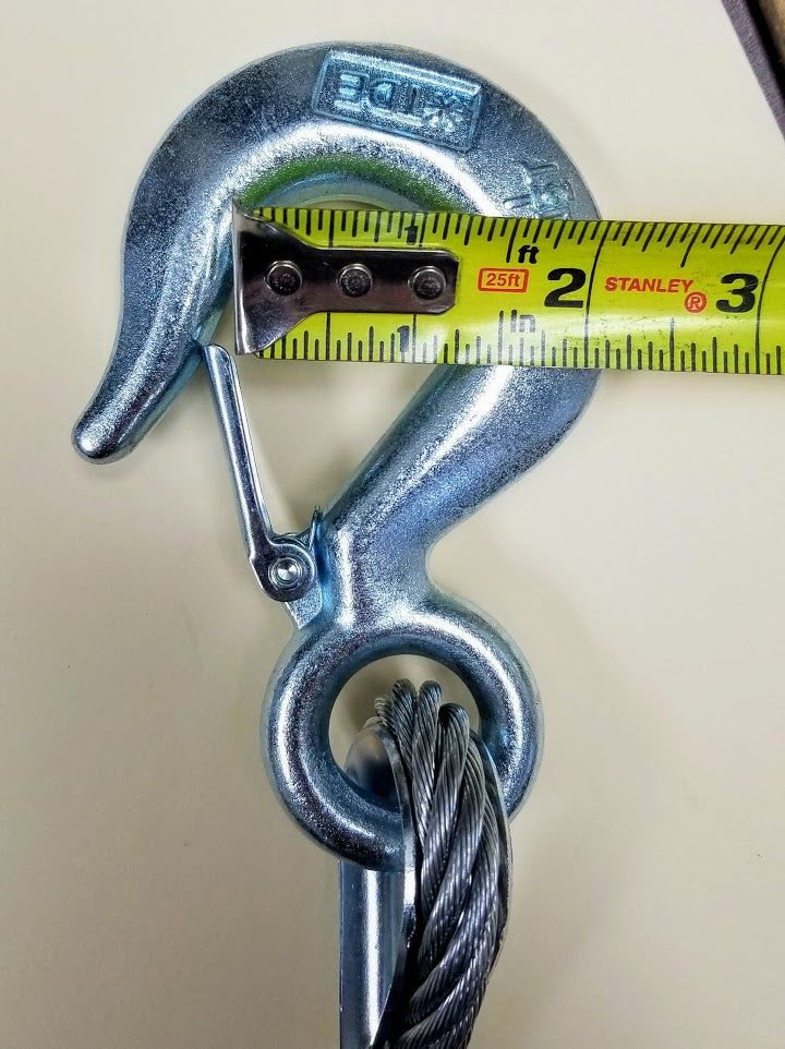 Class 4 Heavy Duty Vinyl Wrapped Cables 36" w/ Large C Hooks
