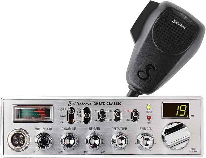 Cobra 29 LTD Classic AM/FM Professional CB Radio (Factory Refurbished) Cobra