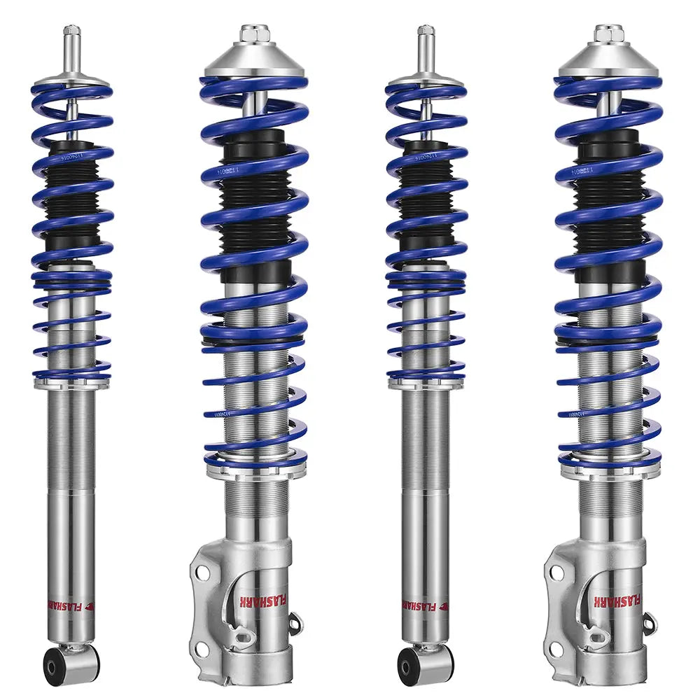 Coilover Shock Absorbers Struts 4PCS for 1985-1992 VW Golf MK2| 1991-2000 Golf Mk3 | 1988-1995 Volkswagen Corrado Flashark