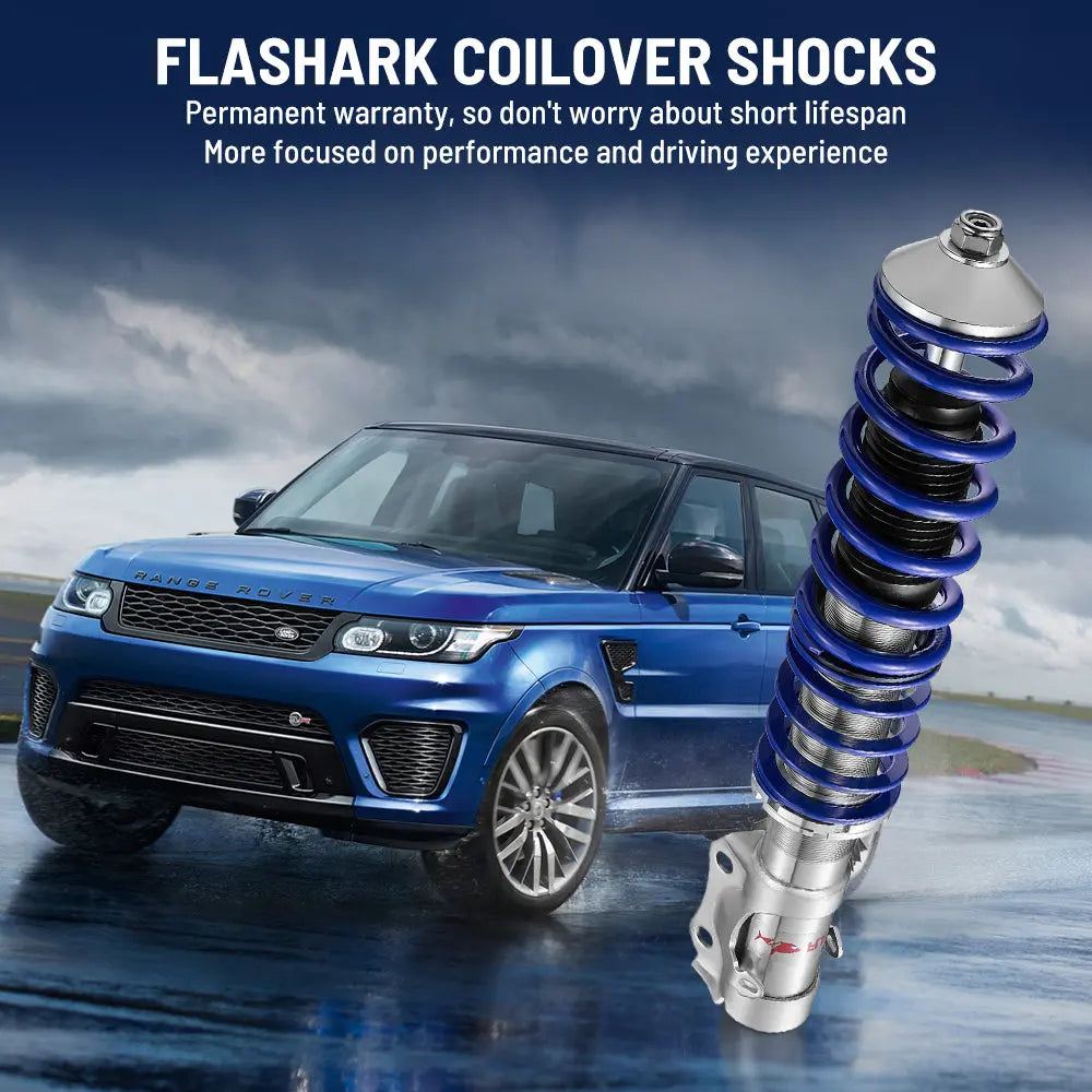 Coilover Shock Absorbers Struts 4PCS for 1985-1992 VW Golf MK2| 1991-2000 Golf Mk3 | 1988-1995 Volkswagen Corrado Flashark