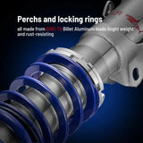 Coilover Shock Absorbers Struts 4PCS for 1985-1992 VW Golf MK2| 1991-2000 Golf Mk3 | 1988-1995 Volkswagen Corrado