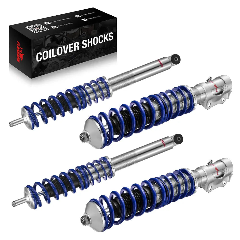 Coilover Shock Absorbers Struts 4PCS for 1985-1992 VW Golf MK2| 1991-2000 Golf Mk3 | 1988-1995 Volkswagen Corrado Flashark