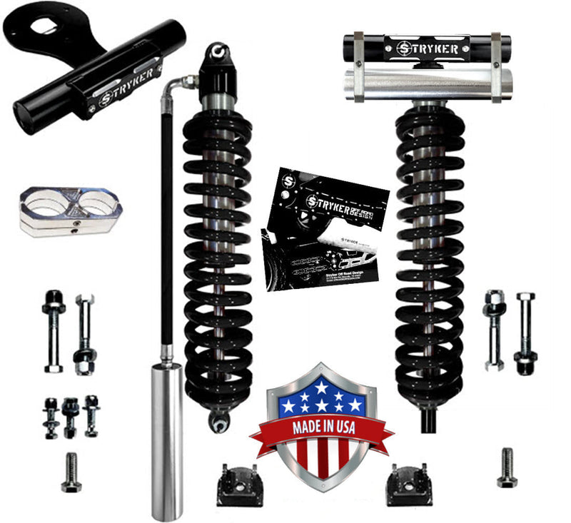 F250 F350 FRONT Reservoir Coilover Conversion Kit 2017 to 2026 Super Duty Stryker Off Road Design