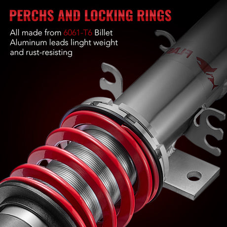 2002-2009 VW Polo (9N/9N2/9N3) & Volkswagen Fox (5Z) Coilover Suspension Kit 4PCS Flashark