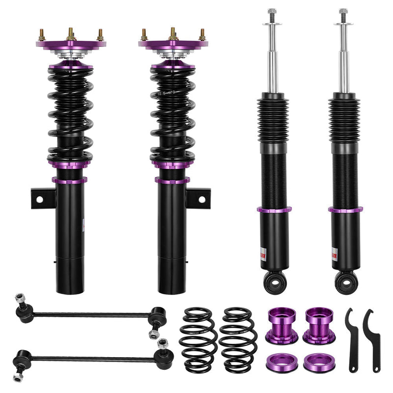 Coilover Shock Absorbers Struts 4PCS for VW 2006-2009 GTI/ 2003-2007 Golf MK5 Flashark