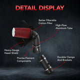 Cold Air Intake For 1999-2004 Ford F-250/F-350/F-450/F-550 Super Duty & Excursion 6.8L V10 GAS SOHC Flashark